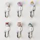 Multicolor Animals Ceramic Kids Wall Hooks